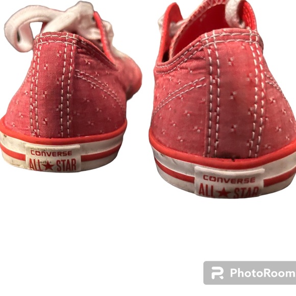 Converse Women’s Low top Salmon Pink, Size 7 - Picture 4 of 5